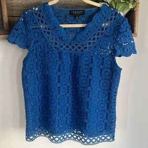 Like new Laundry crocheted top